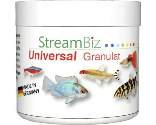 Aquarium fish food StreamBiz Universal Granules 40 g
