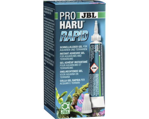JBL Proharu Rapid aquarium adhesive, fast-setting adhesive for plants, corals and small decorations, 20 g