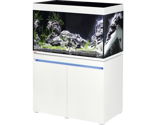 Aquarium combination EHEIM incpiria 330 with LED lighting and illuminated alpine base cabinet