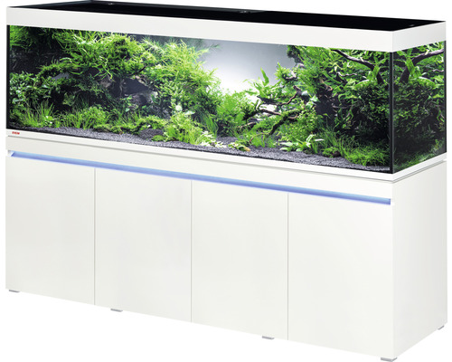Aquarium combination EHEIM incpiria 630 including lighting and alpine base cabinet