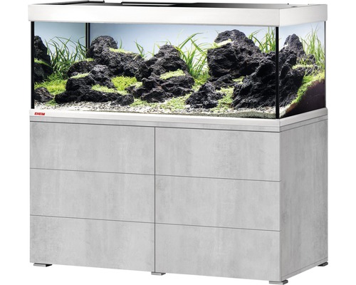 Aquarium combination EHEIM proximaTEC 325 including filter, LED lighting, heater, urban cabinet