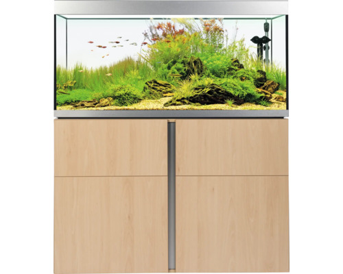 Aquarium combination Fluval Siena 332 with LED lighting, heater, external filter and base cabinet 332 l beech 110 x 55 x 128 cm