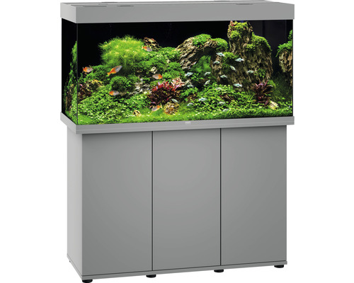 Juwel Aquarium JUWEL Rio 350 SBX aquarium combination with LED lighting, heater, filter and gray base cabinet