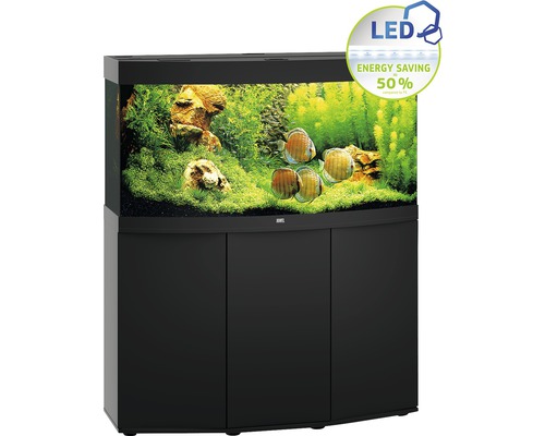 Aquarium combination JUWEL Vision 260 SBX with LED lighting, filter, heater and cabinet black