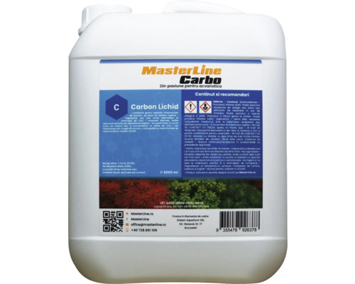 MasterLine Carbo aquarium plant fertilizer 5000 ml carbon source