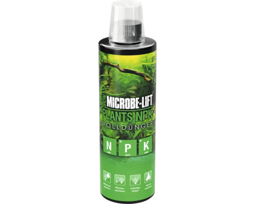 Aquarium plant fertilizer MICROBE-LIFT Plants NPK complete fertilizer 473 ml with nitrate, phosphate and potassium