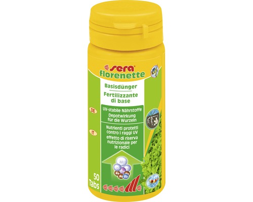 aquarium plant fertilizer sera florenette 50 tabs basic fertilizer