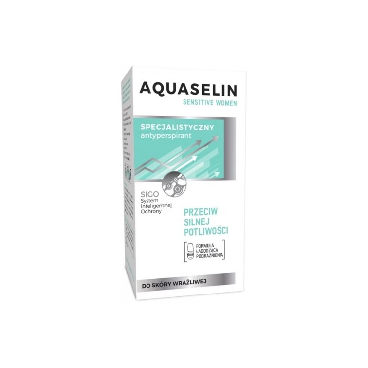Aquaselin Sensitive Women Roll-on against heavy sweating 50 ml