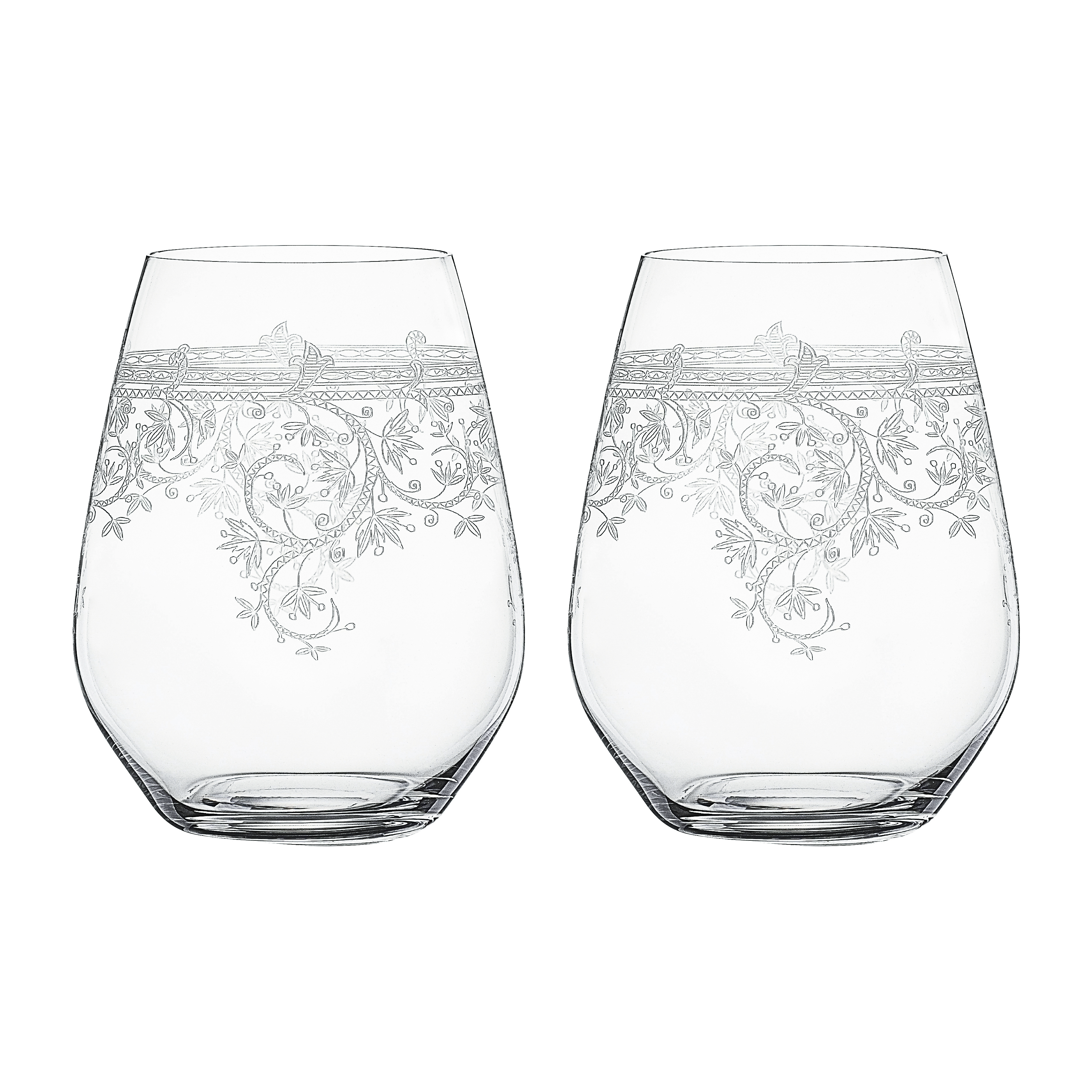 Spiegelau Arabesque Tumbler Glass 46cl 2-Pack