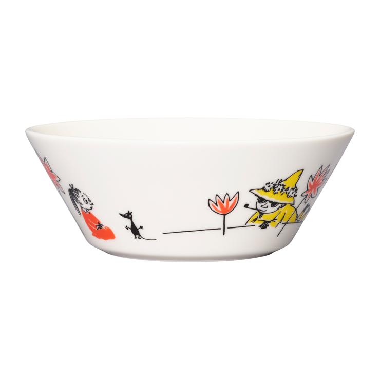 Arabia X Red Cross Mumin bowl abc snocard