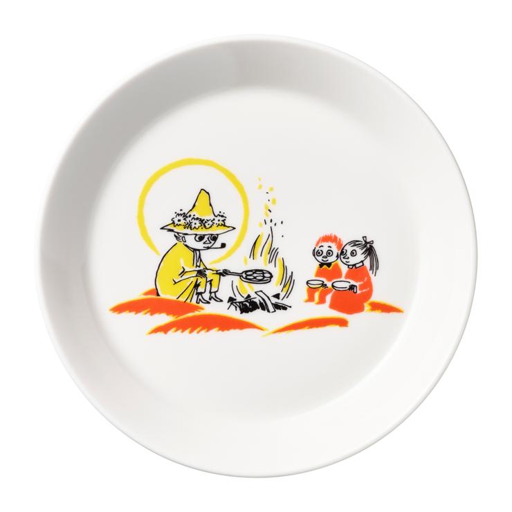 Arabia X Red Cross Mumin plate abc snocard