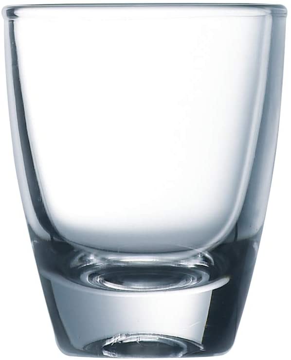 Arcoroc ARC 00016 Gin Schnapsglas, Shotglas, Stamper, 35ml, Glas, transparent, 24 Stück