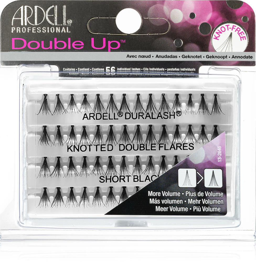 Ardell Double Up eyelash clusters with stick-on dots