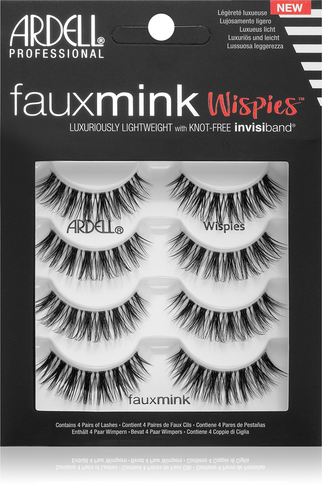 Ardell FauxMink Wispies False Eyelashes Bulk Pack