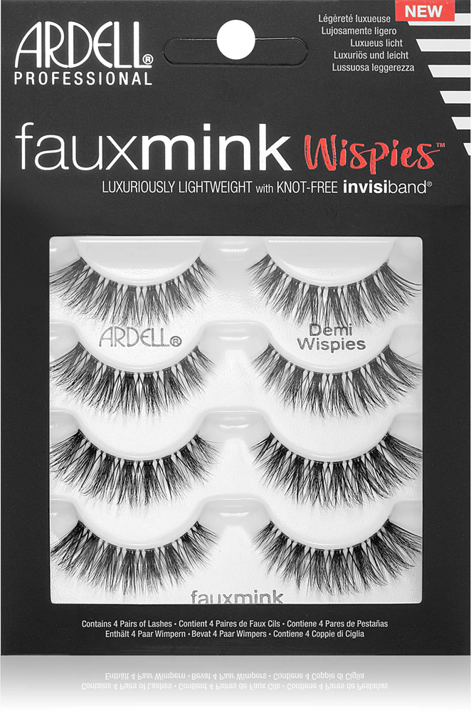 Ardell FauxMink Wispies false eyelashes bulk pack