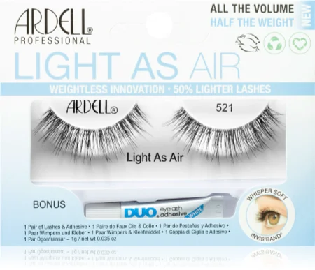 Ardell Light As Air artificial eyelashes with adhesive