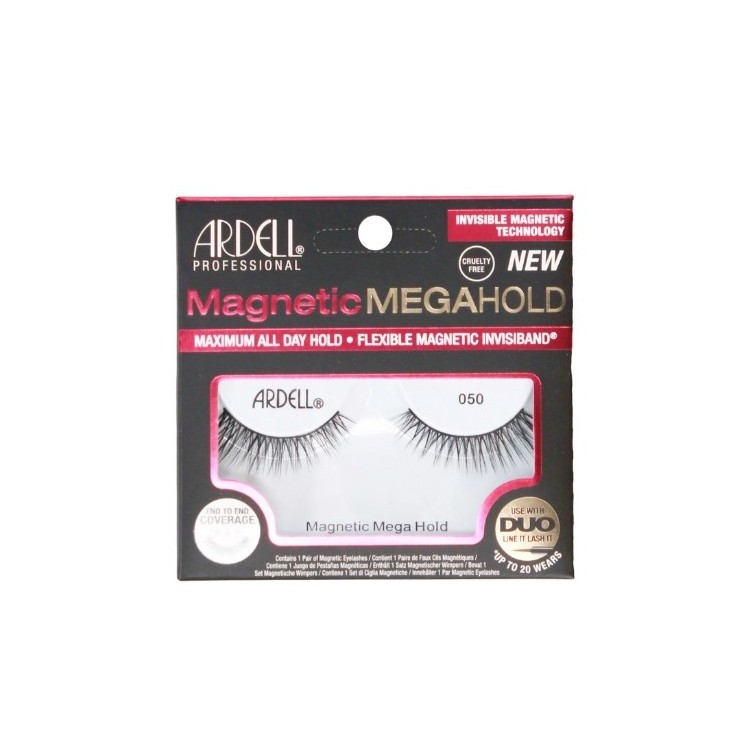 Ardell Magnetic Mega Hold Strip Lashes /050/ Black 1 pair