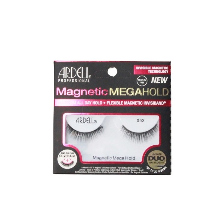 Ardell Magnetic Mega Hold Strip Lashes /052/ Black 1 pair