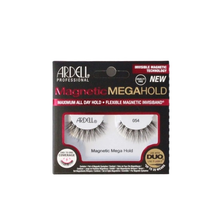 Ardell Magnetic Mega Hold Strip Lashes /054/ Black 1 pair