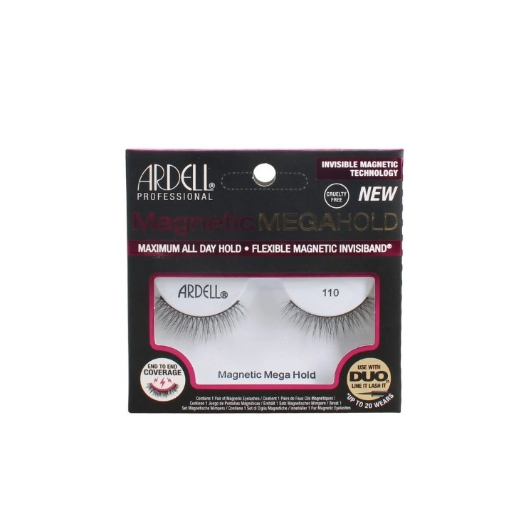 Ardell Magnetic Mega Hold Strip Lashes /110/ Black 1 pair