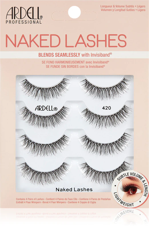 Ardell Naked Lashes Multipack adhesive eyelashes bulk pack