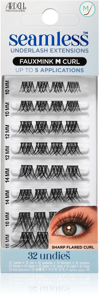 Ardell Seamless Refill Light Modern FauxMink bushy adhesive lashes