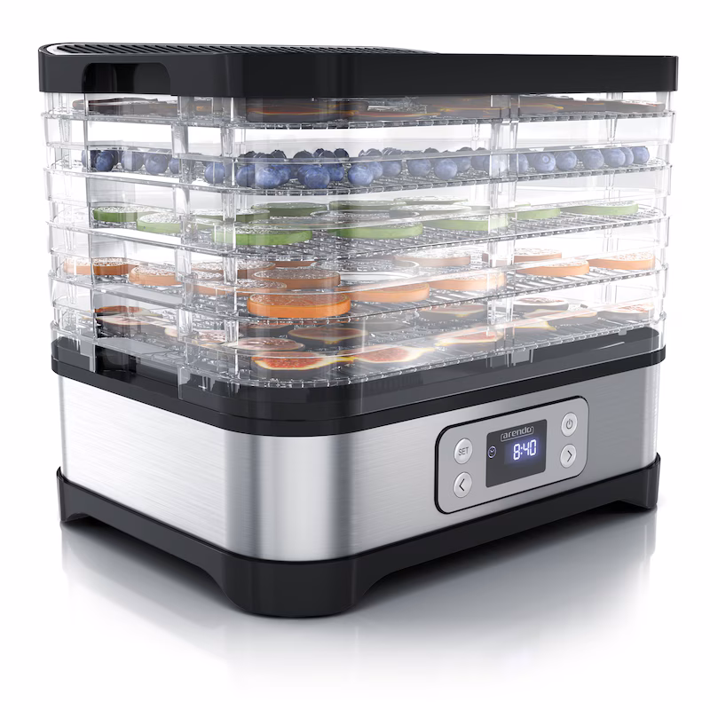 Arendo food dehydrator with temperature control