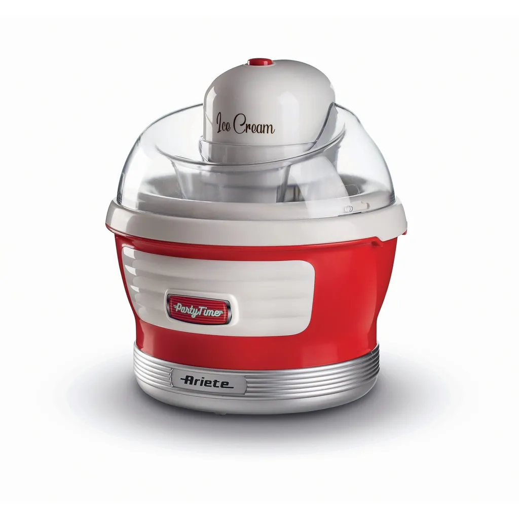 Ariete Party Time ice cream maker, 1.5 L red,