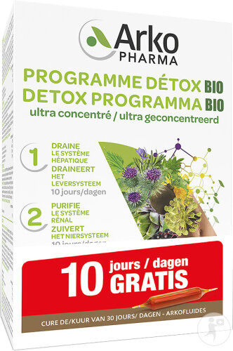 Restaxil Arkofluides Programs Detox Amp 30 Promopack