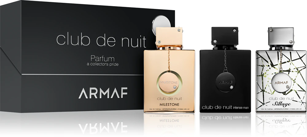 Armaf Club de Nuit Man Intense, Sillage, Milestone Gift Set for Men Unisex