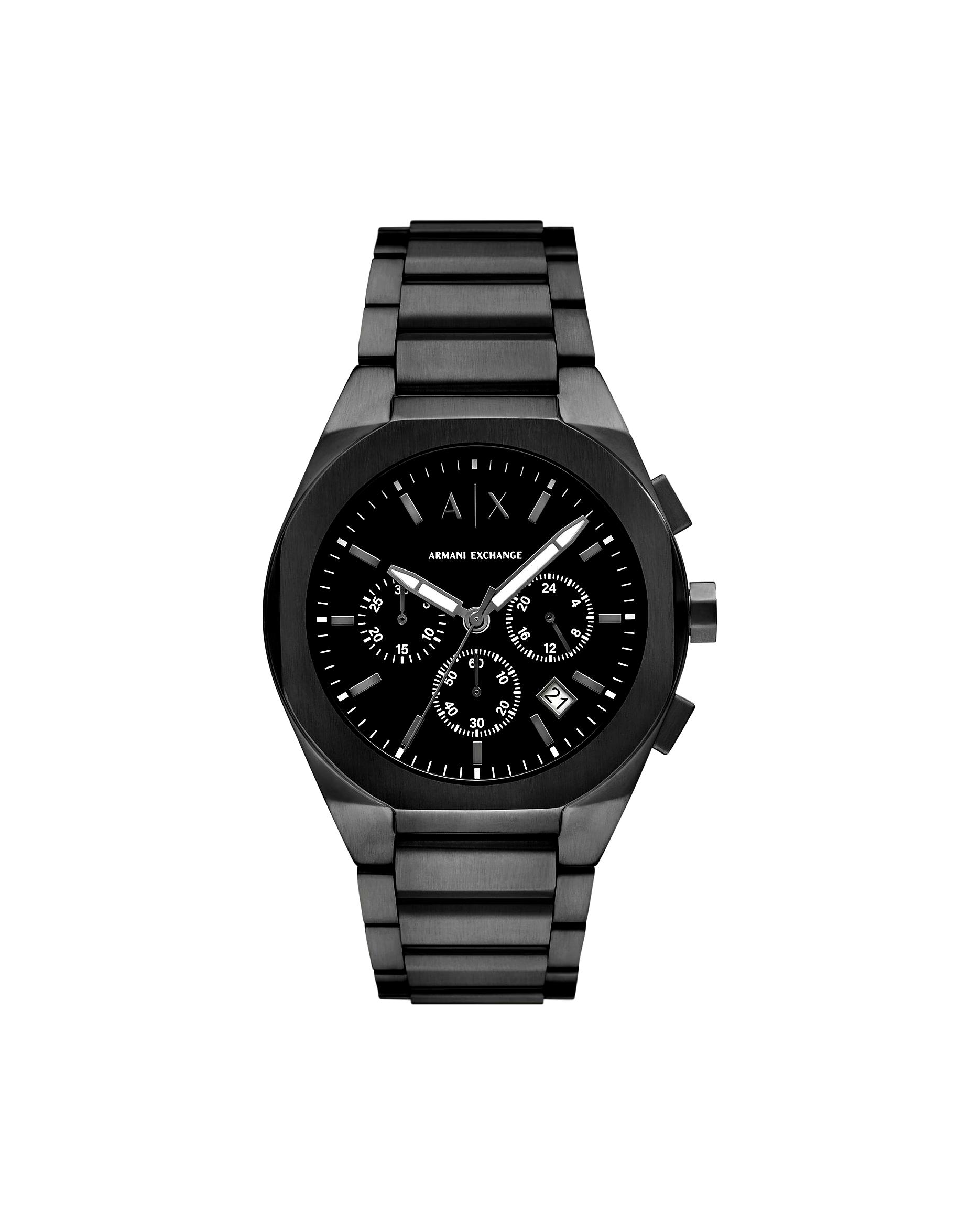 Armani Exchange watch chronograph stainless steel