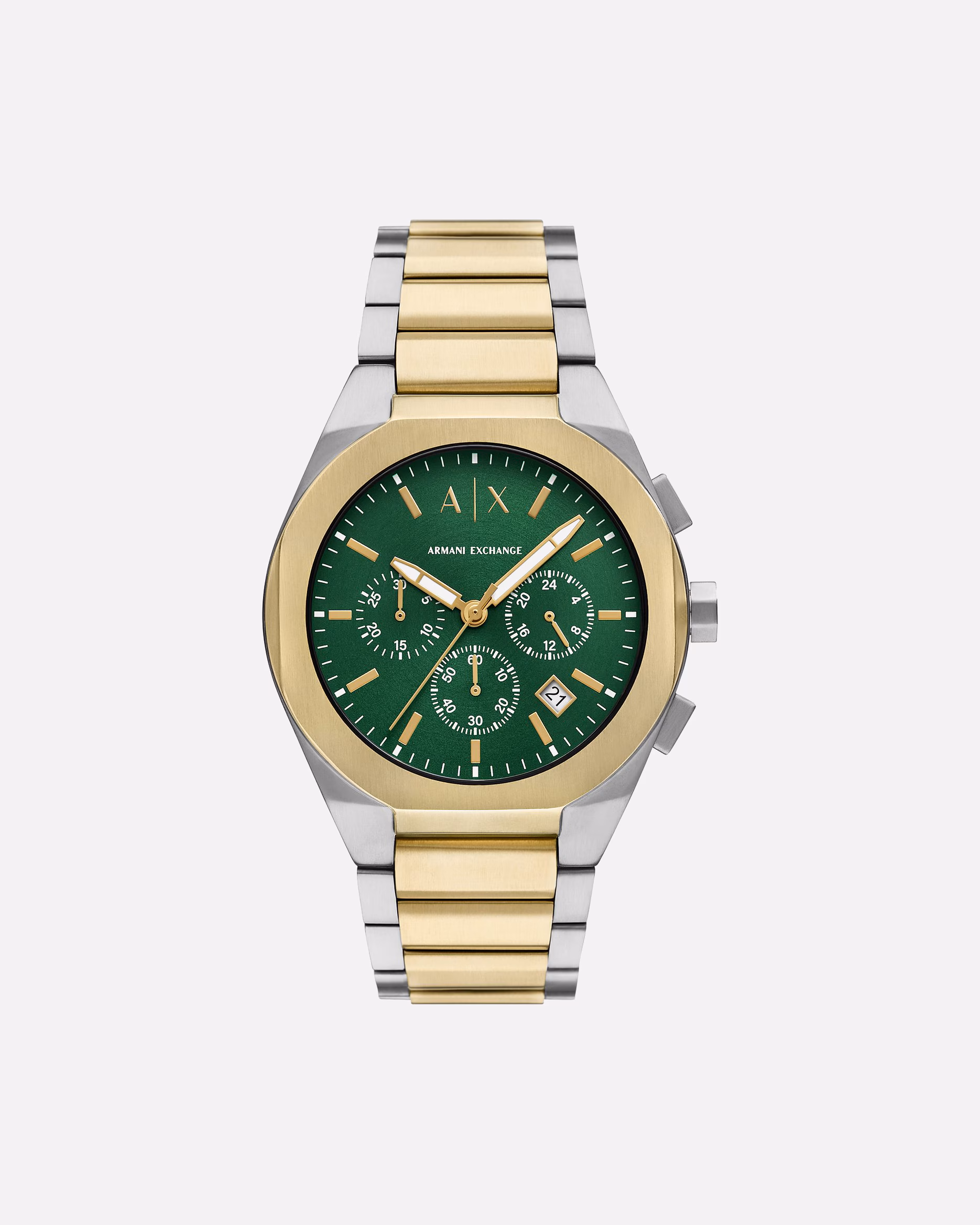 Armani Exchange watch chronograph stainless steel