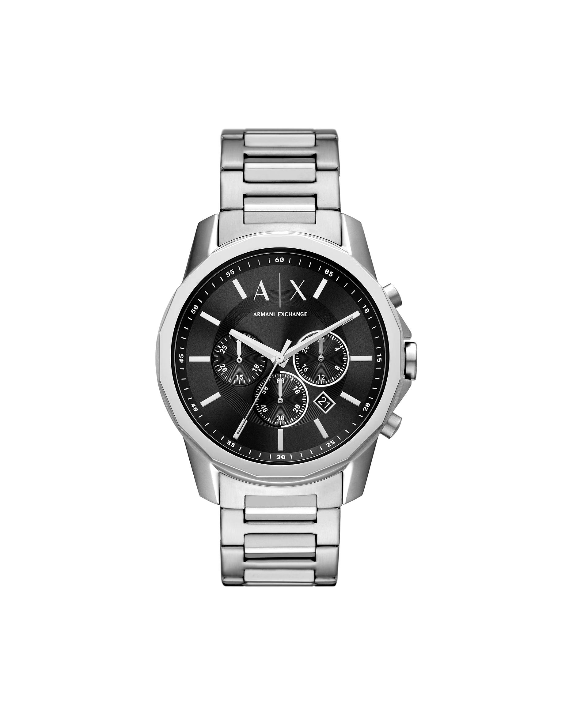 Armani Exchange watch chronograph stainless steel