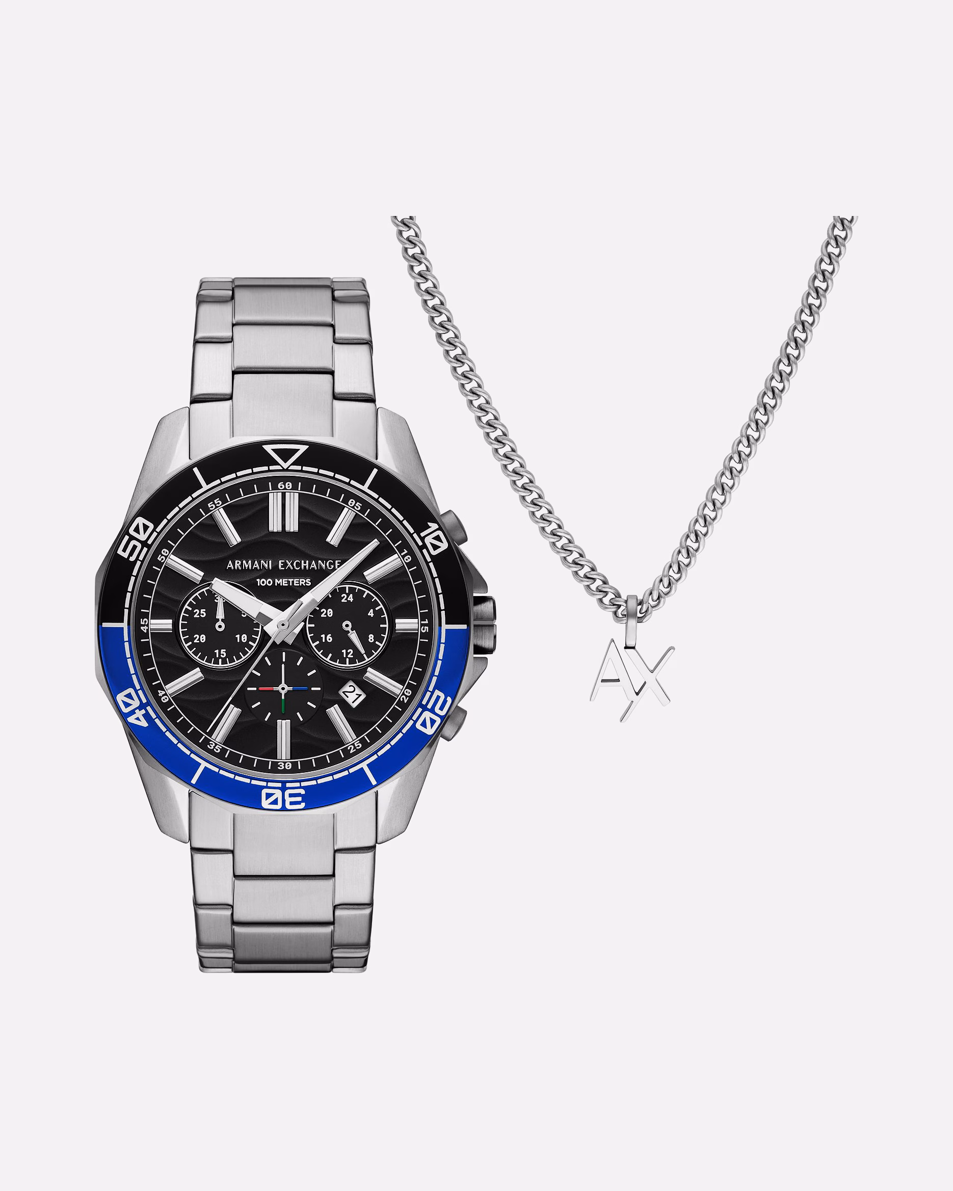 Armani Exchange watch watch set stainless steel