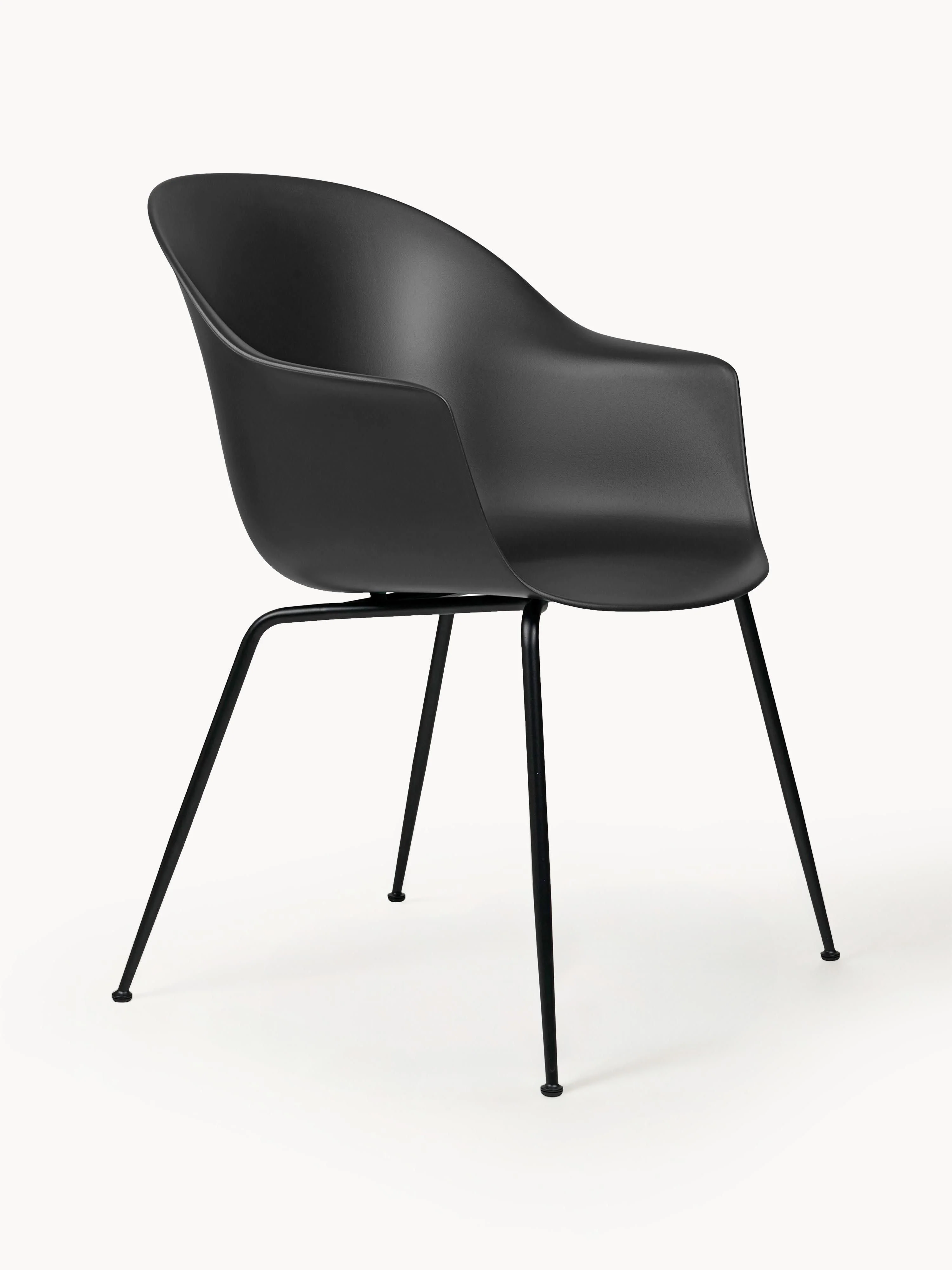 gubi Armchair Bat, Black
