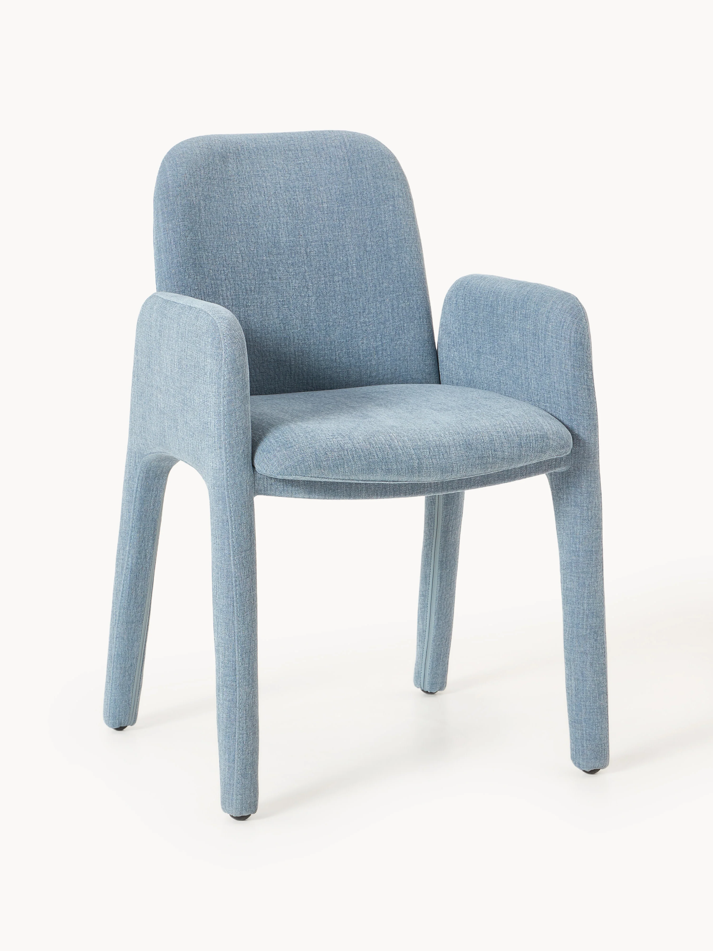 Westwing Collection Selena armchair - Light blue