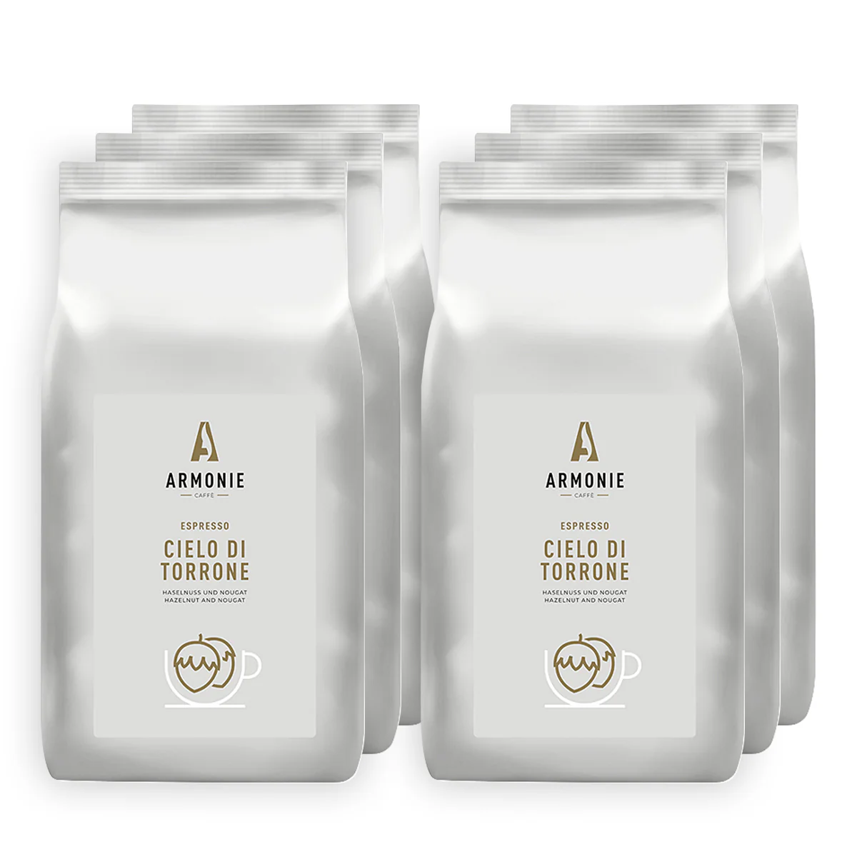 Armonie Caffè Sparpaket Nougathimmel (6 kg)