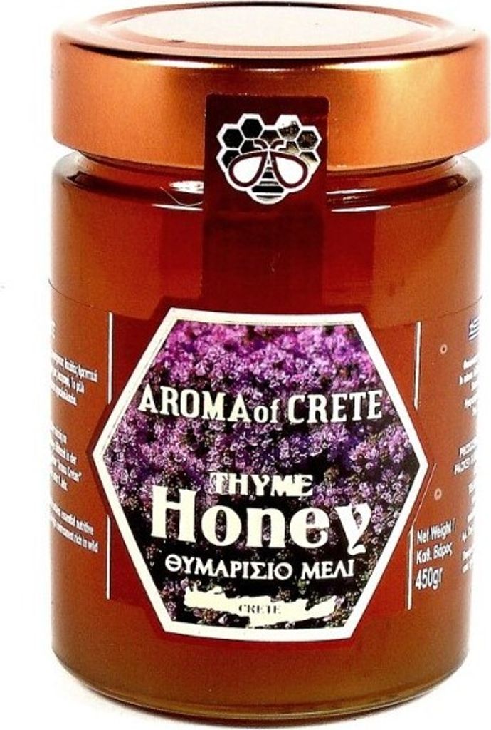Nikolakakis Constantinos Apiary AROMA of CRETE 11011 - Thyme Honey from Crete 450g