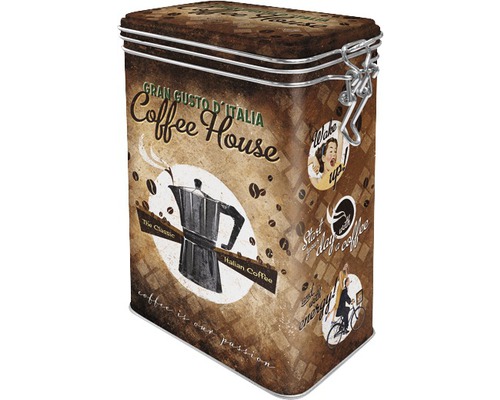 Nostalgic-Art Coffee House aroma jar 7.5x11x17.5 cm