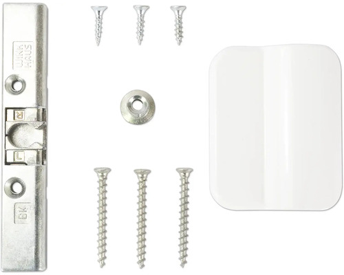 ARON handle shell, catch for balcony door white
