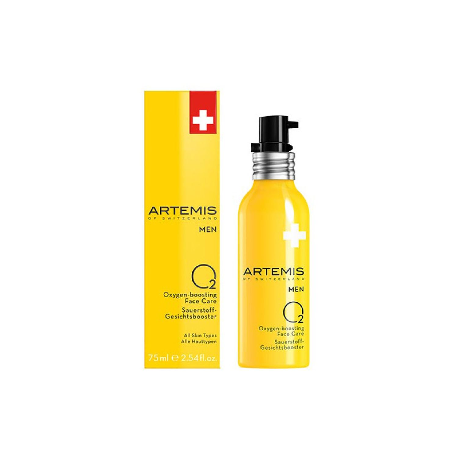 Artemis of Switzerland Men O2 Booster 75 ml