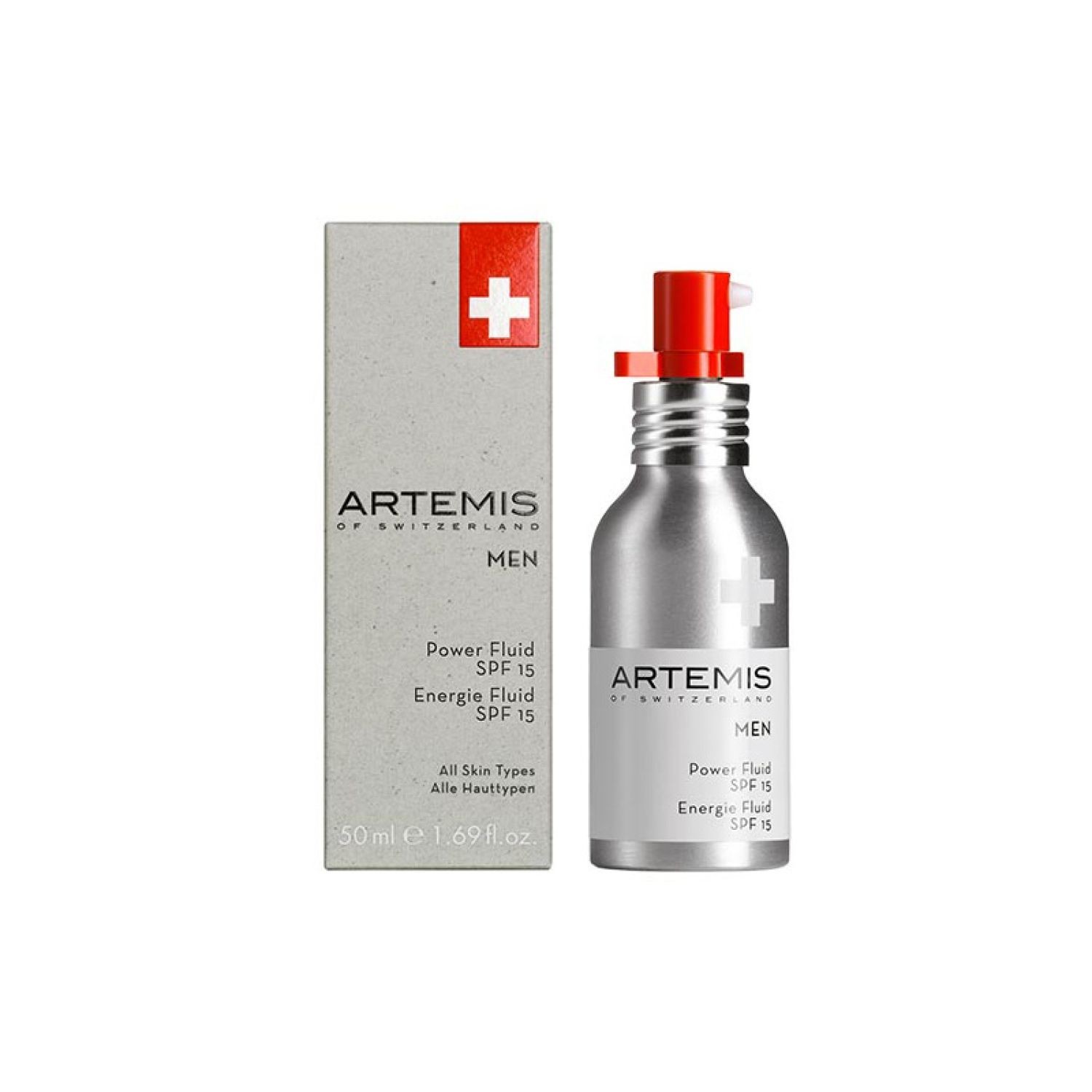 Artemis of Switzerland Men Power Fluid 50 ml