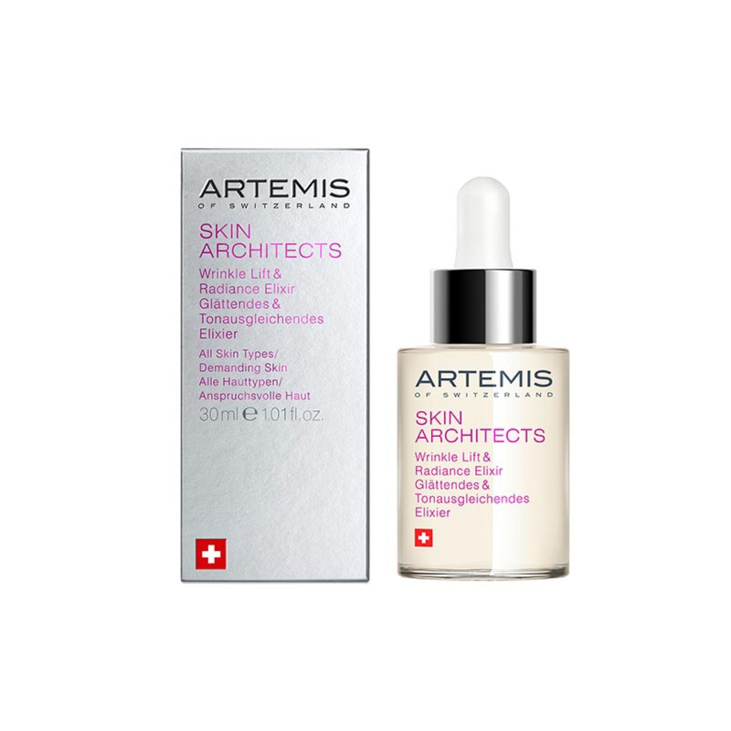 Artemis of Switzerland Skin Architects Wrinkle Lift &amp; Radiance Elixir 30 ml