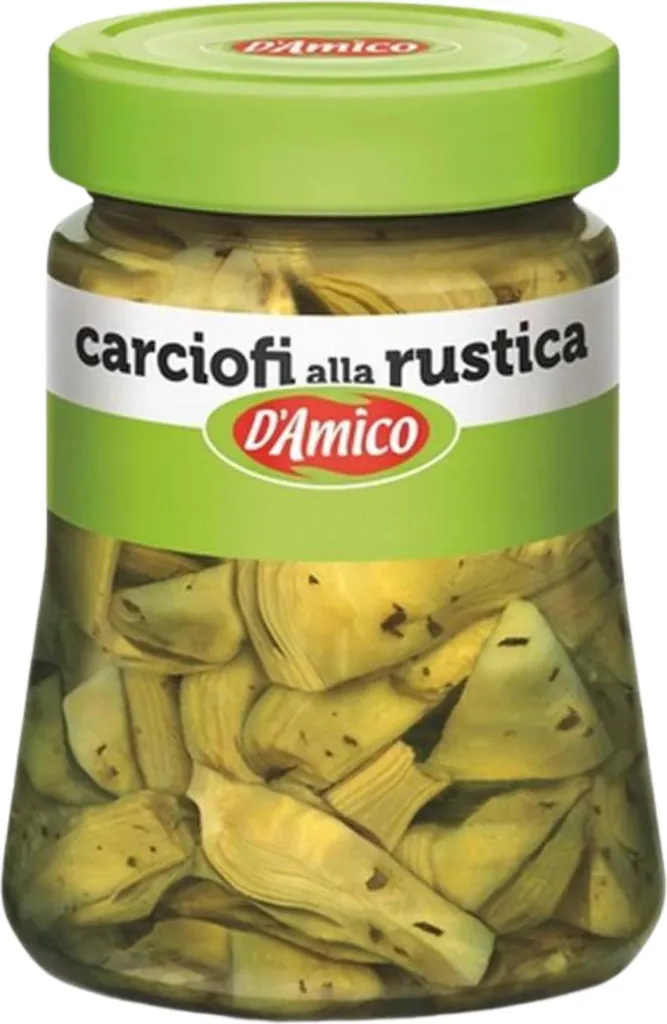 Lutz Artichokes carciofi alla rustica 280g - Damico 280g