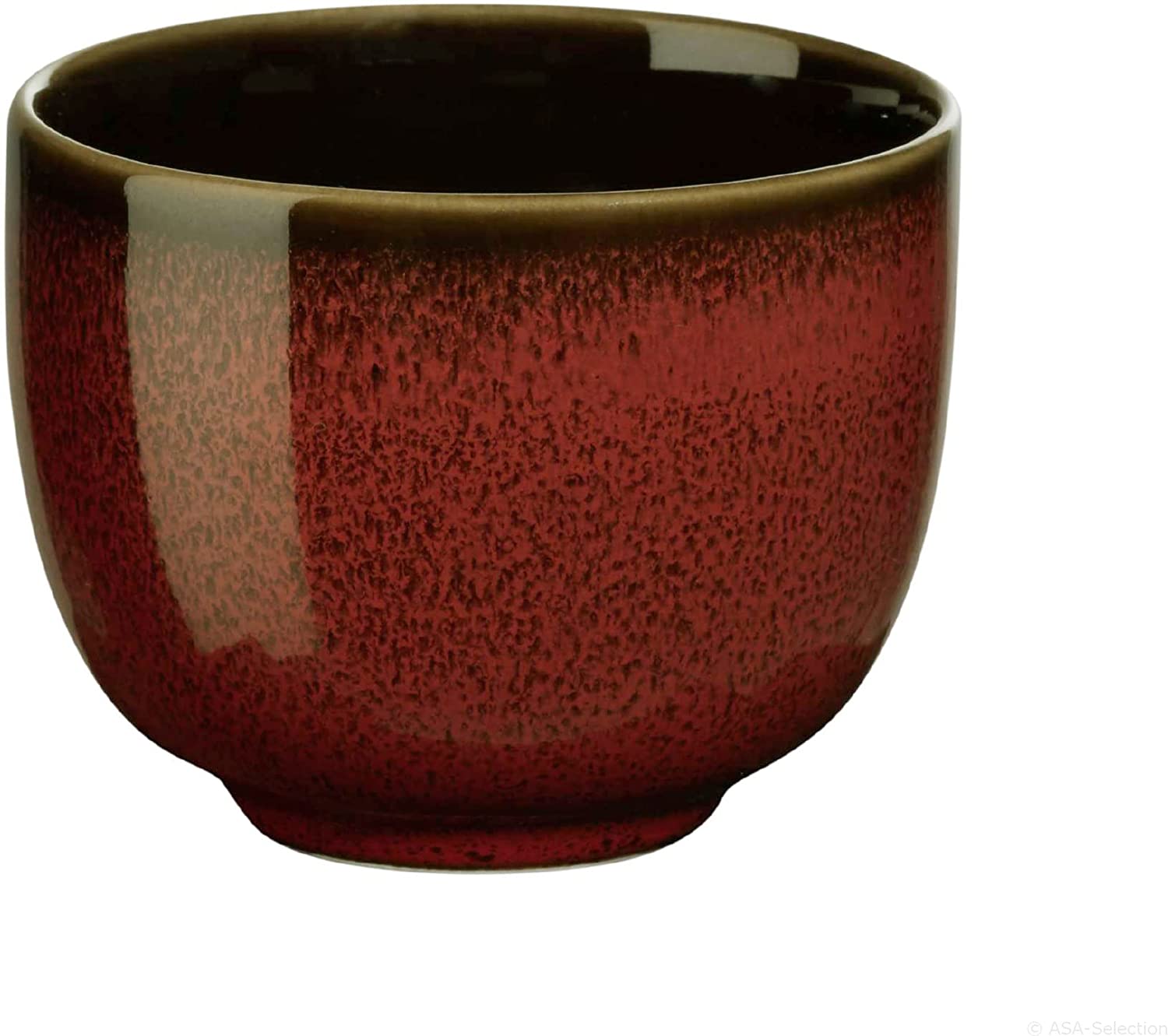 ASA 25510250 Hummingbird Tea Bowl Rusty Red 6.5 cm