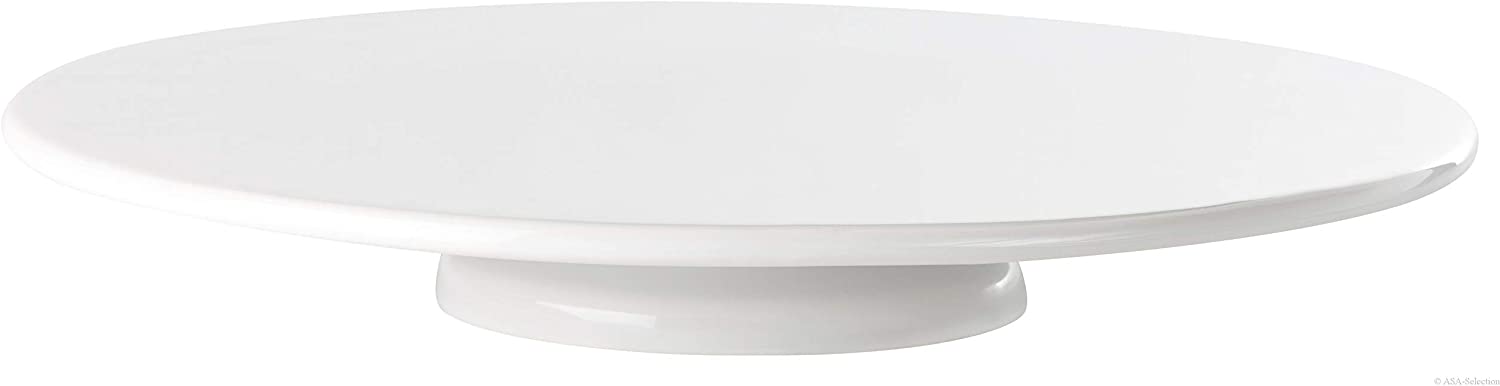 ASA 4799147 Cake Plate Ceramic White 30 x 30 x 3