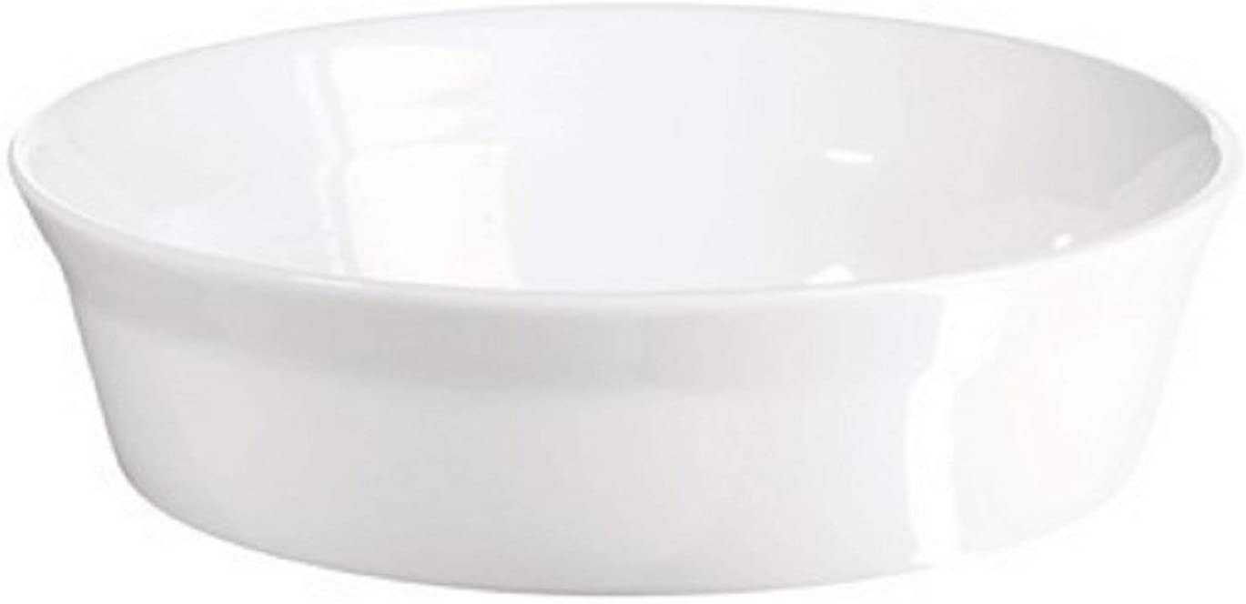 ASA Burr dish, porcelain, white, 20 x 20 x 5 cm