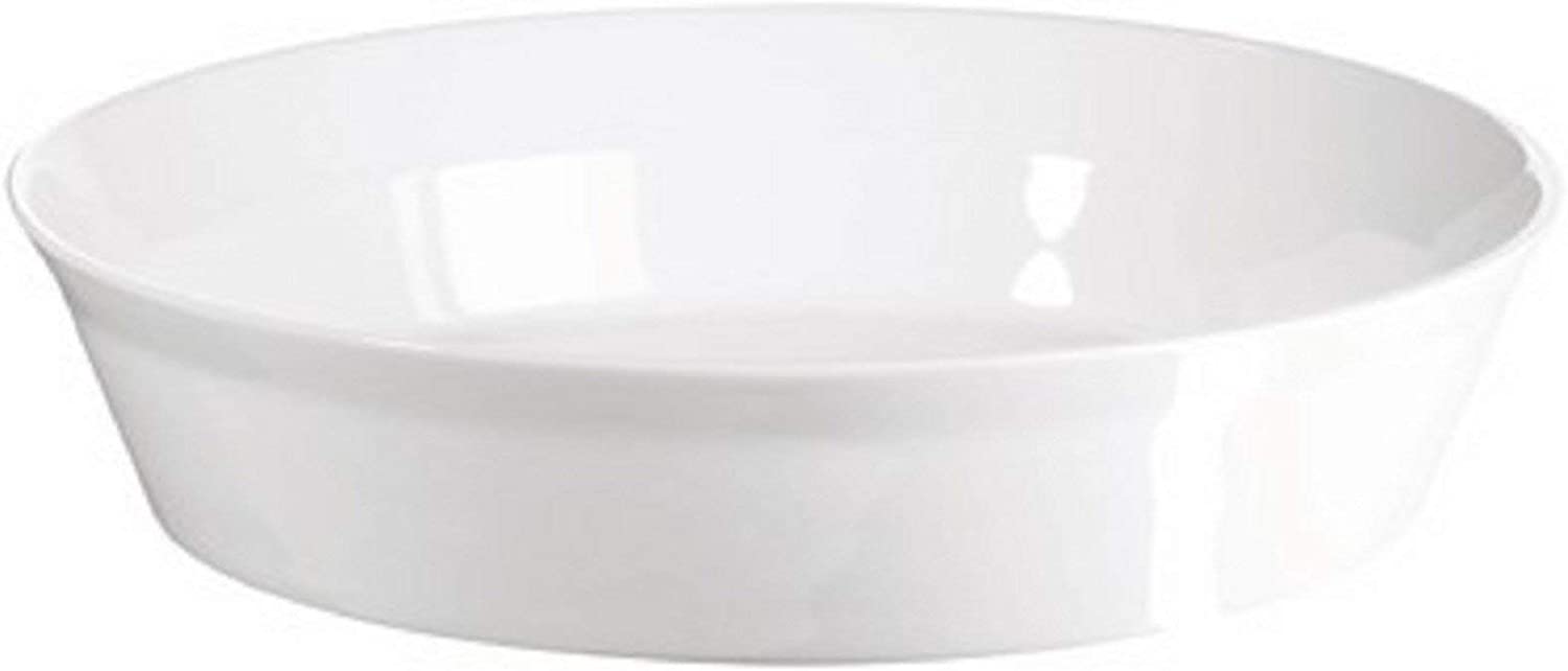 ASA Casserole dish, porcelain, white, 26 x 26 x 5.5 cm