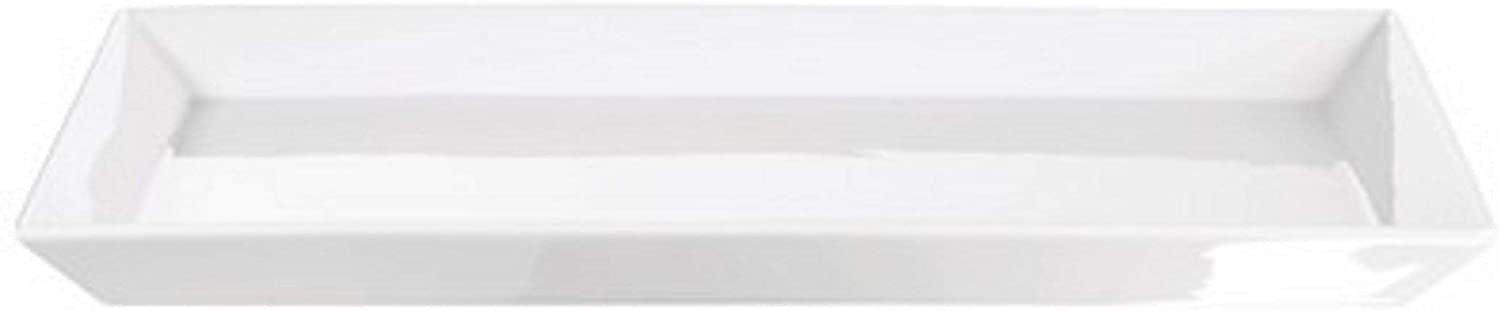 ASA Serving Plate, Porcelain, White, 34 x 22 x 2.5 cm