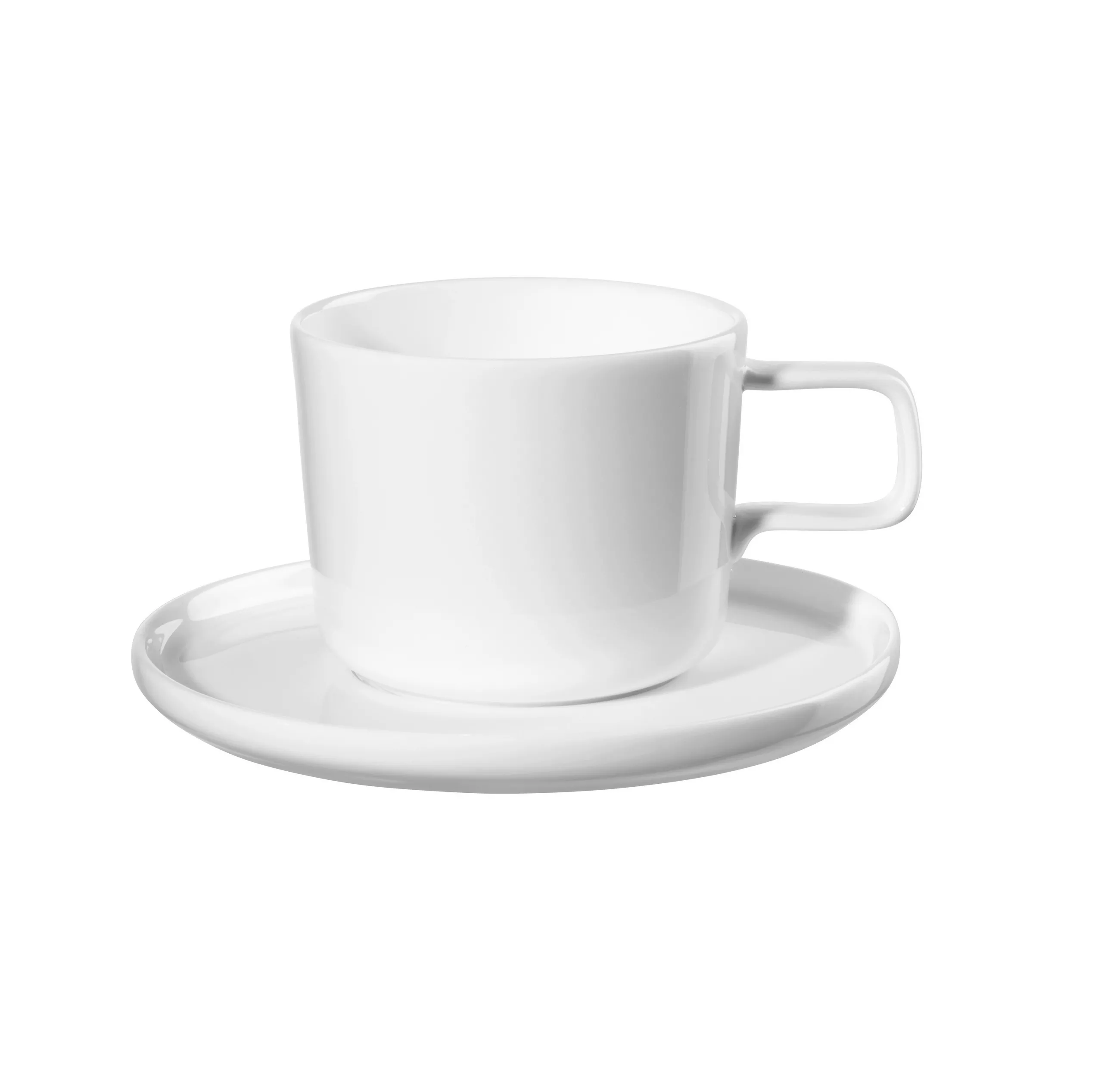 ASA COFFEE CUP AND SAUCER A TABLE OCO, WHITE